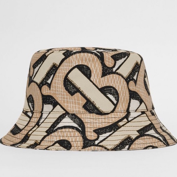 Burberry | Accessories | Burberry Monogram Print Cotton Canvas Bucket Hat |  Poshmark